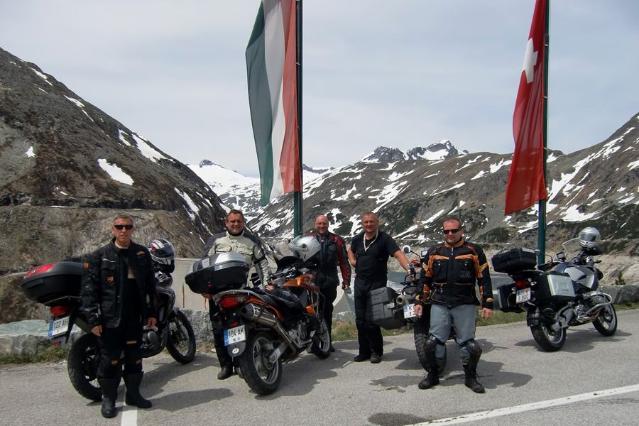 Motorrad Glockner